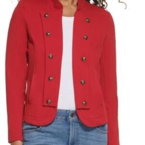 Tommy Hilfiger Women's Red Blazer